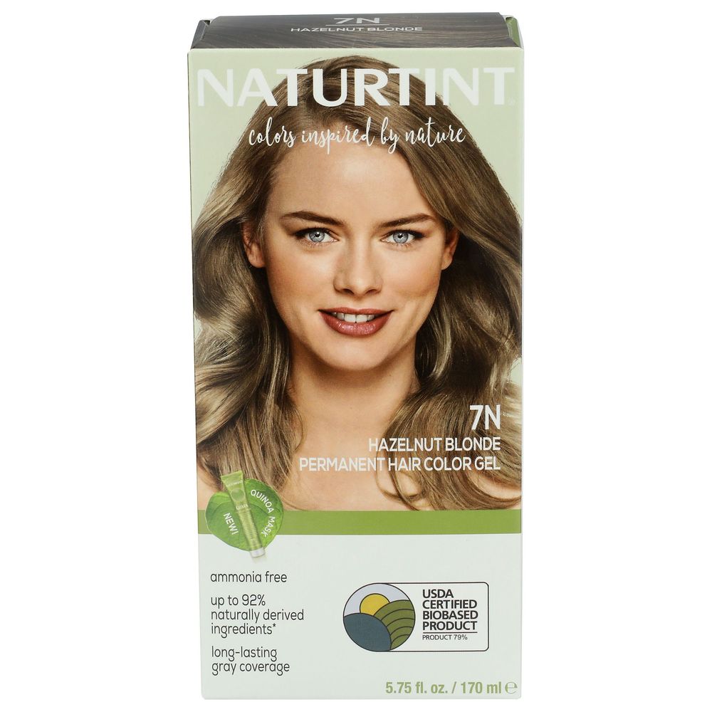 Naturtint N Hazelnut Blonde Permanent Hair Color Fluid Ounce