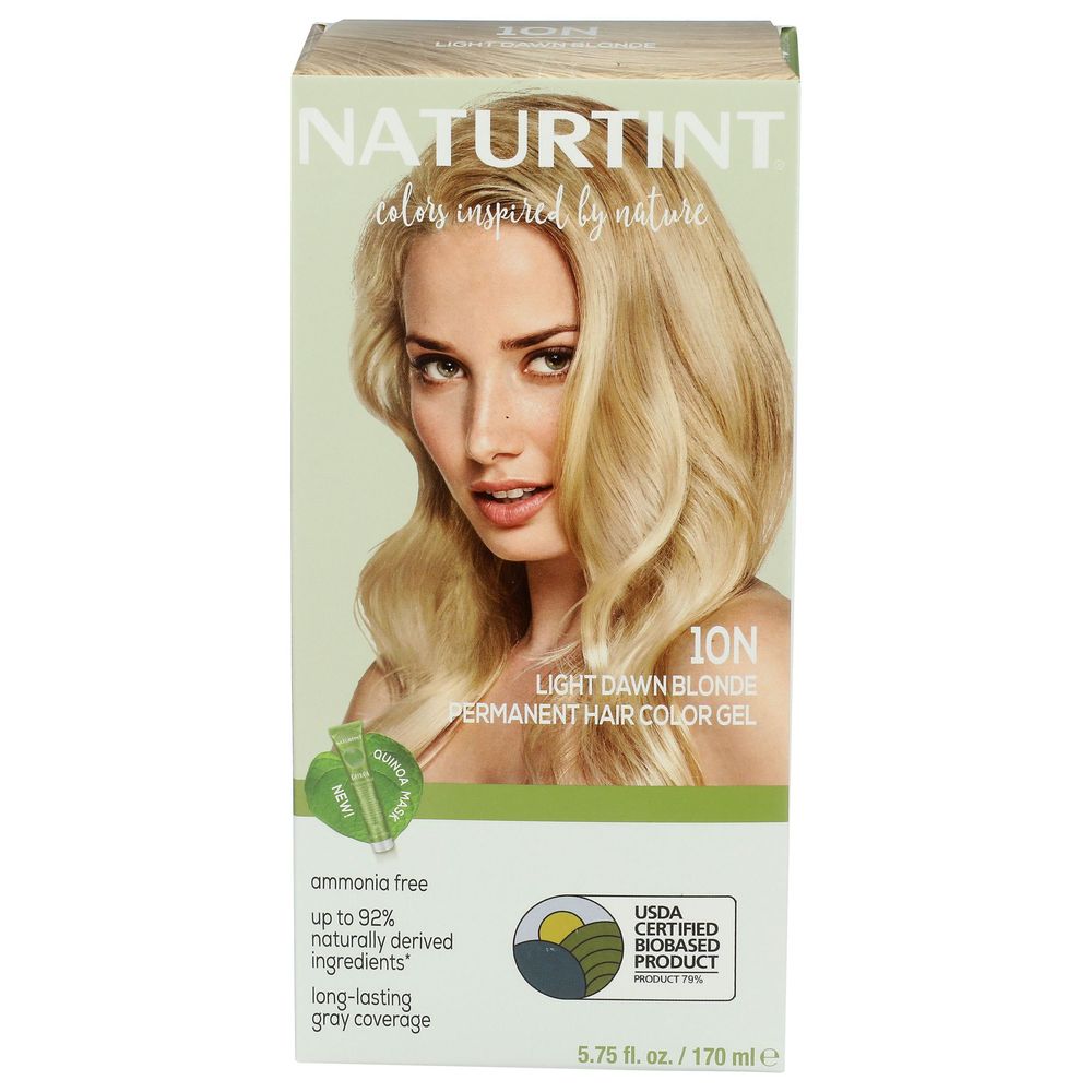 Naturtint 10N Light Dawn Blonde Permanent Hair Color 5 75 Fluid Ounce 3 Per Case