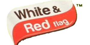 White & Red Flag