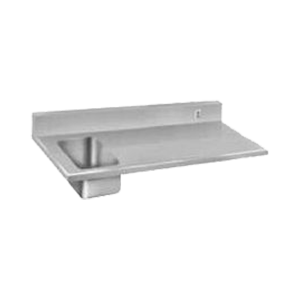 Stainless Steel Countertop With 10 Inch Backsplash