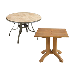 Outdoor and Indoor Tables