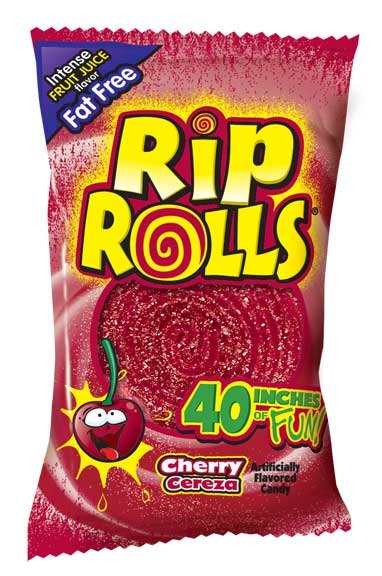 Rip Rolls, Cherry, 1.4 Ounce -- 288 Per Case