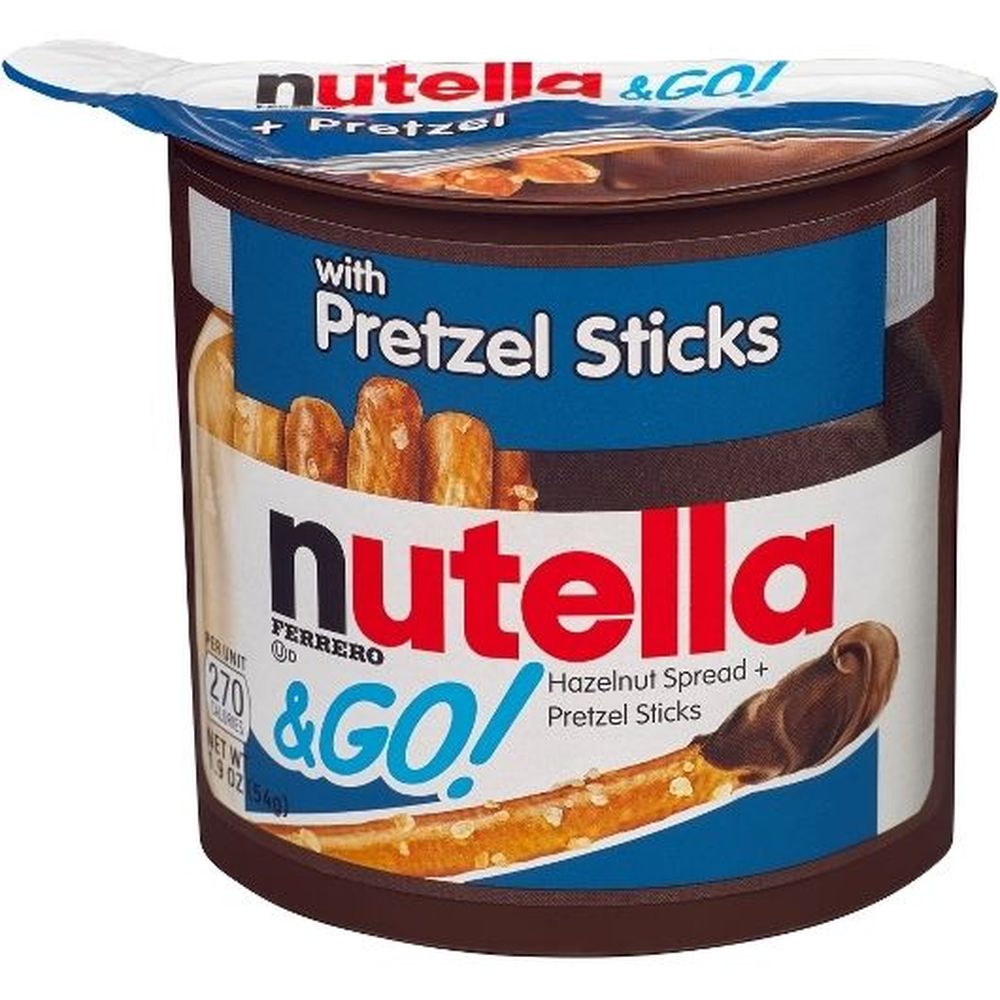 Nutella & Go Hazelnut Spread, 96 Count