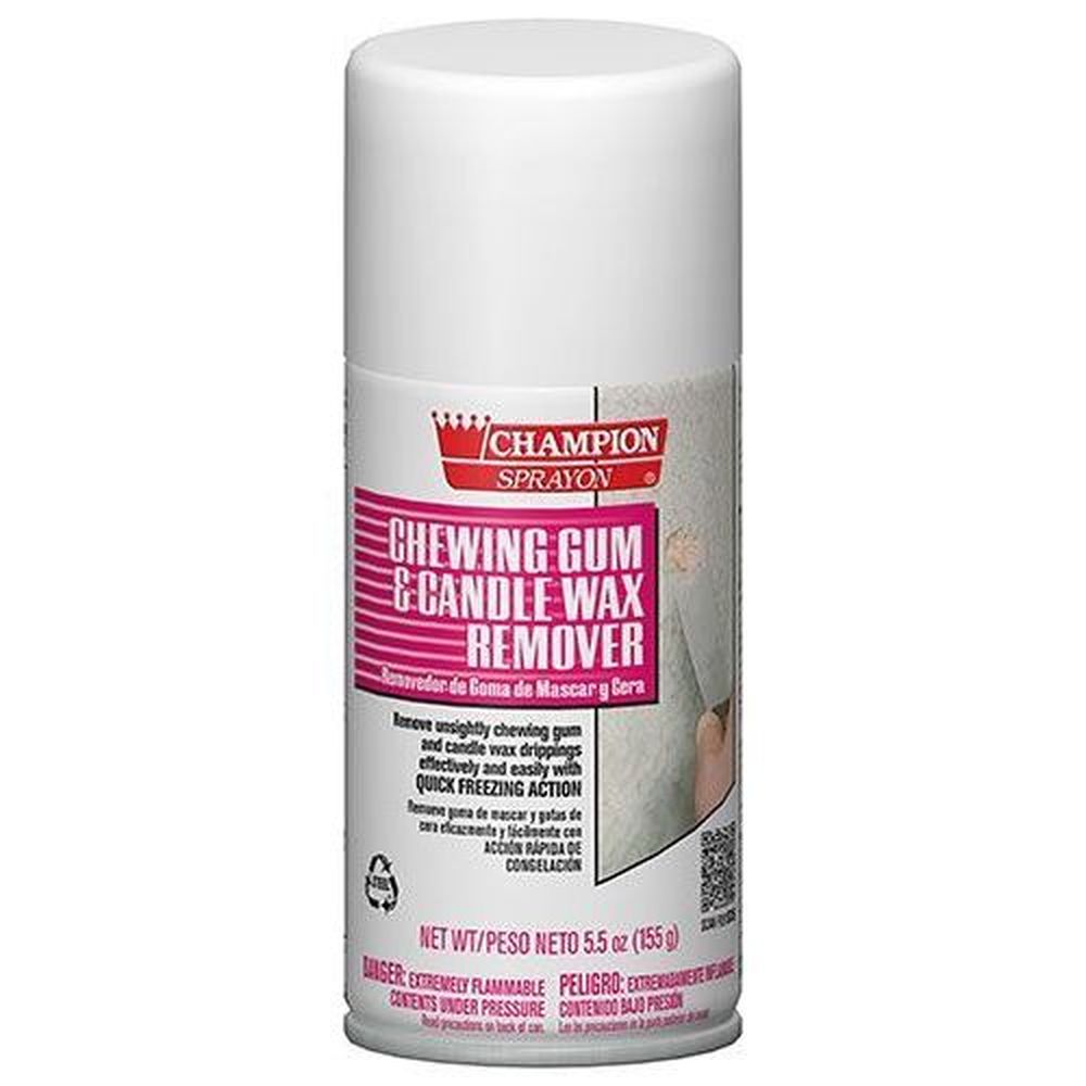 Champion Sprayon Chewing Gum And Candle Wax Remover, 5.5 Ounce Aerosol -- 12 Per Case