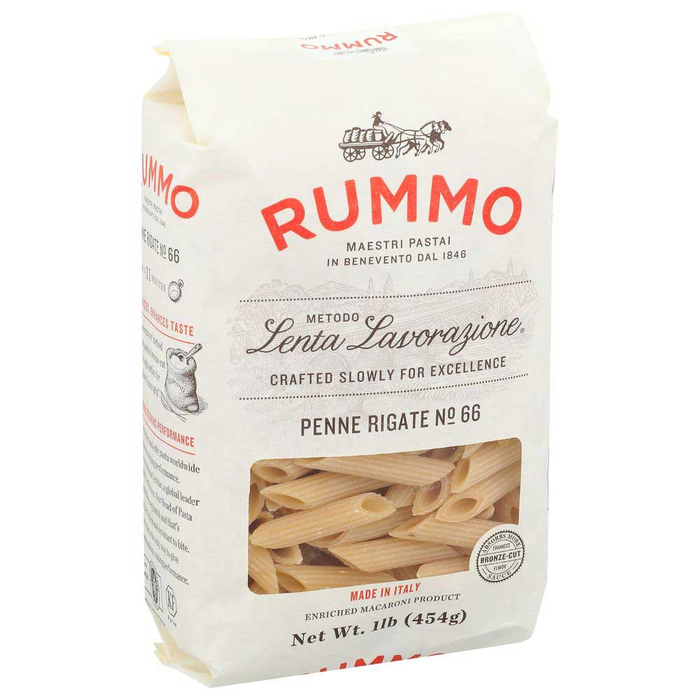 Rummo Penne Rigate Pasta, 1 Pound -- 12 Per Case