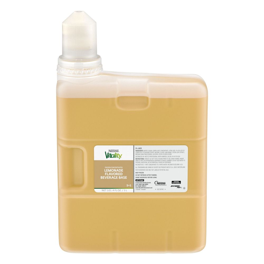 週末限定ンセール Beverage Concentrate Lemonade Vitality Nestle Base, Liter 3 その他