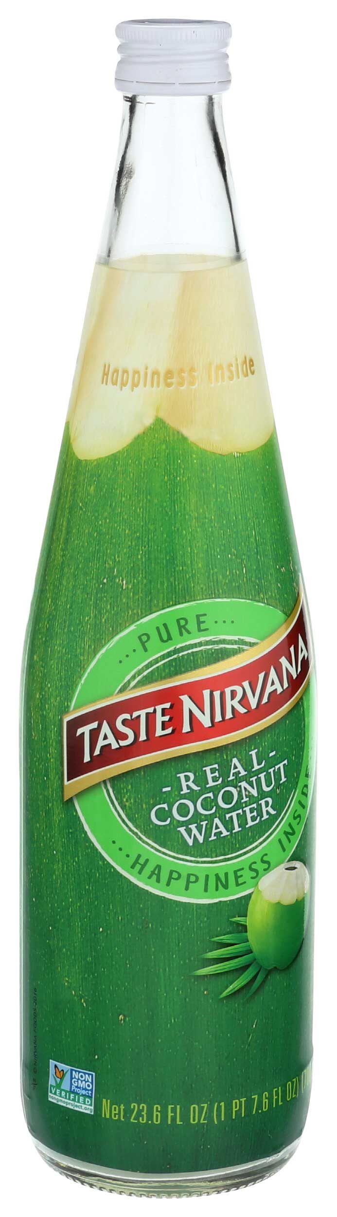 Taste Nirvana Real Coconut Water, 23.6 Fluid Ounce -- 6 Per Case