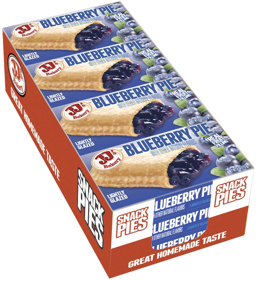 Jj's Bakery Blueberry Pie -- 48 Per Case