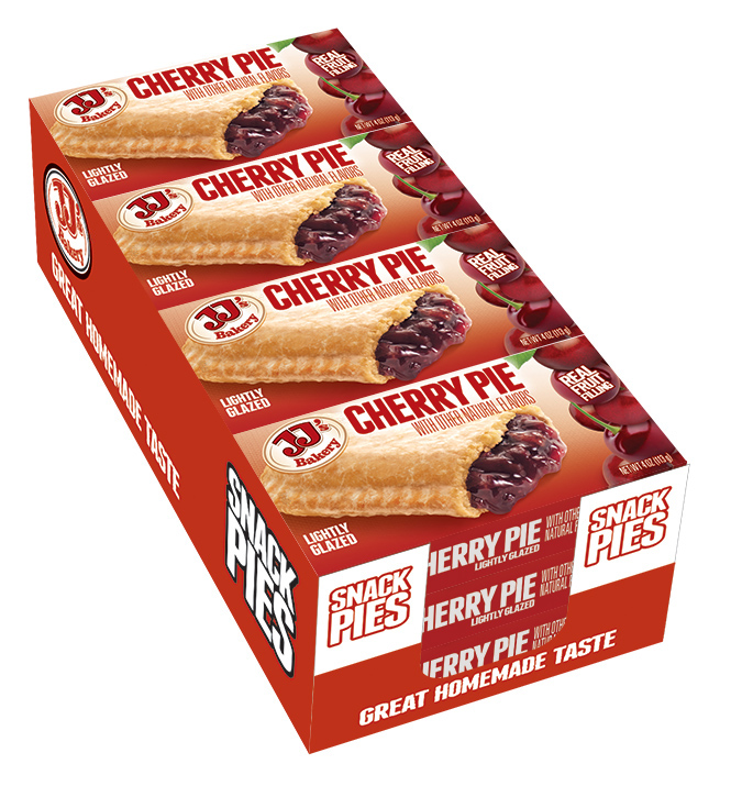 Jj's Bakery Cherry Pie, 4 Ounce -- 48 Per Case