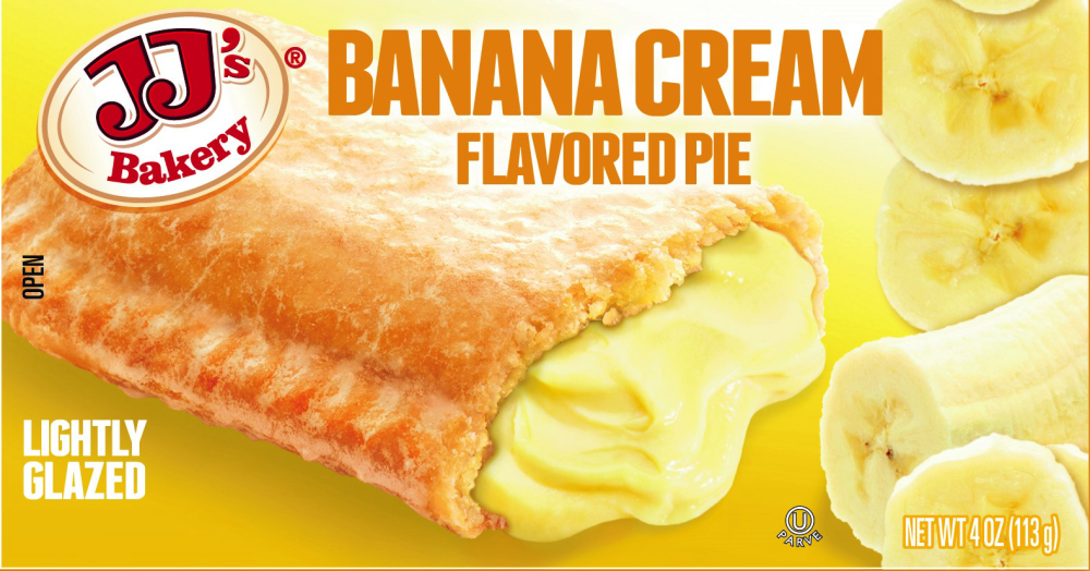 Jj's Bakery Banana Cream Pie -- 48 Per Case