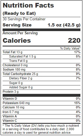 Hawaiian Kettle Chip, Variety Pack, 1.5 Ounce -- 30 Per Case