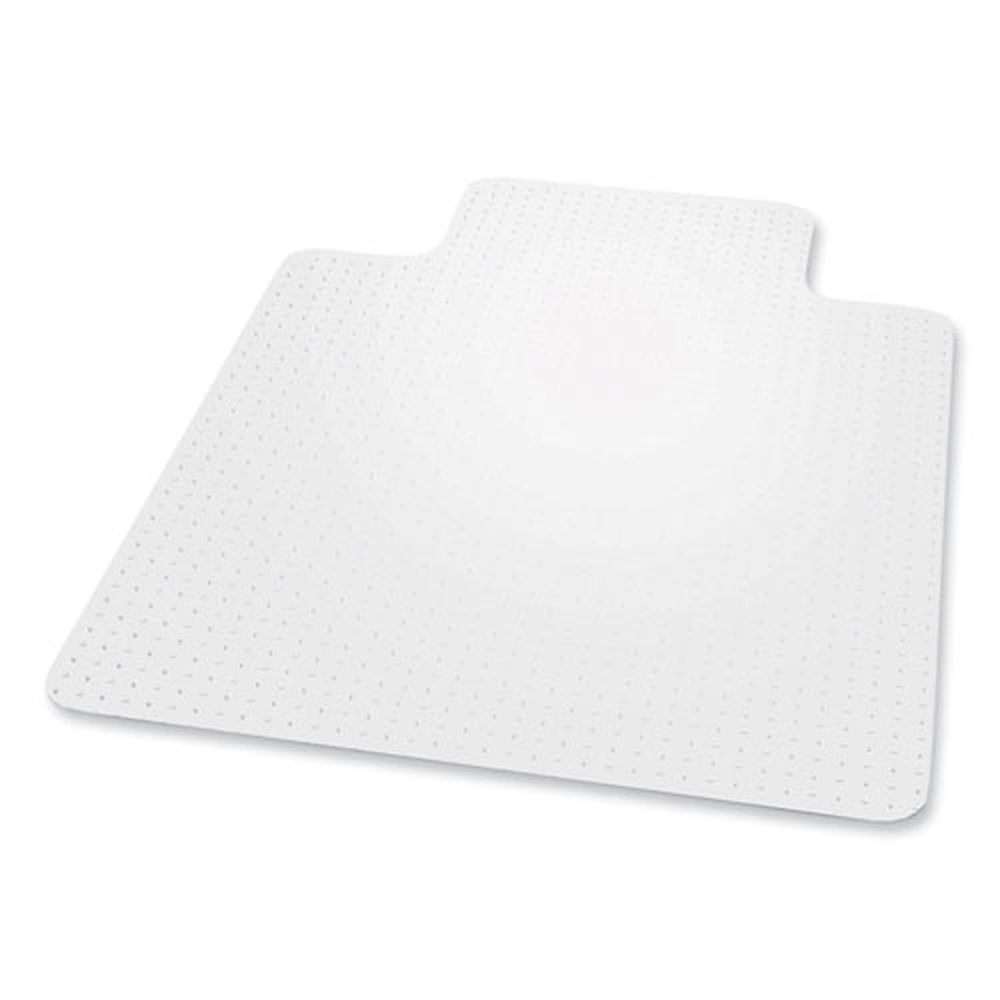 Es Robbins Everlife Clear Chair Mat For High Pile Carpet With Lip, 46 X 60 Inch