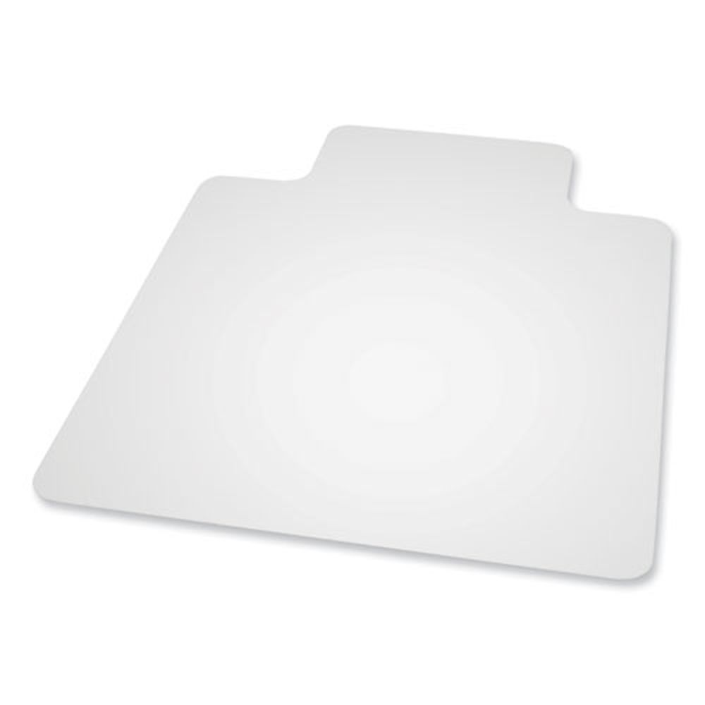 Es Robbins Everlife Clear Textured Chair Mat For Hard Floors With Lip, 36 X 48 Inch