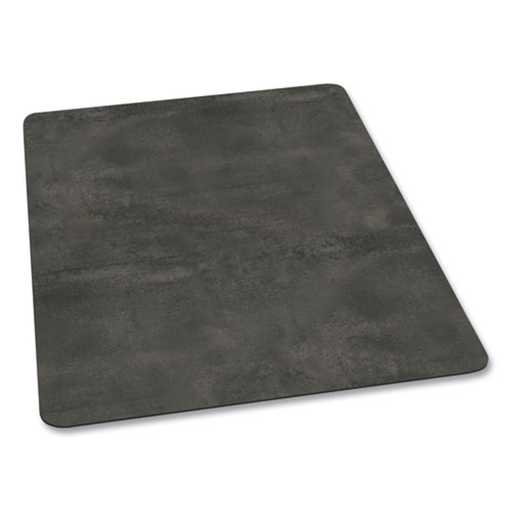 Es Robbins Trendsetter Pewter Chair Mat For Medium Pile Carpet, 36 X 48 Inch