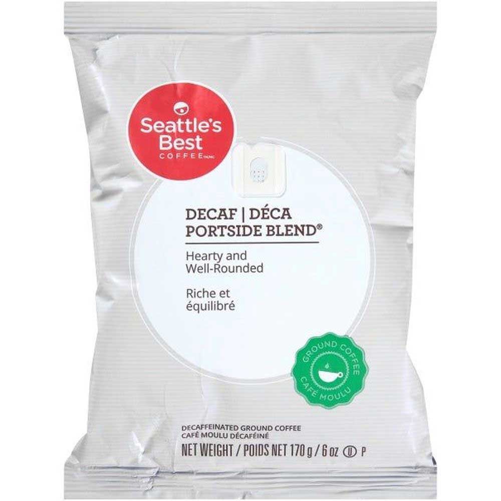 Seattles Best Coffee Portside Blend Decaf Ground Coffee, 6 Ounce -- 32 per case