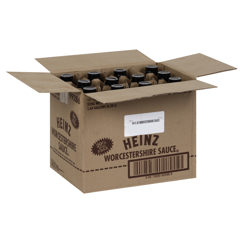 Heinz Worcestershire Sauce,18 Ounce -- 12 Per Case