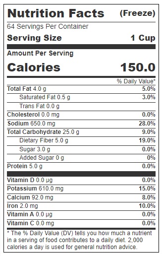 Wholesome Crave Native Three Sisters Soup, 4 Pound -- 4 Per Case