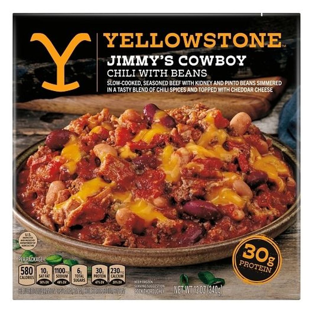 Yellowstone Jimmys Cowboy Chili With Beans, 12 Ounce -- 10 Per Case