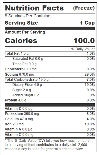 Wholesome Crave Tuscan Bean And Mushroom Soup, 4 Pound -- 4 Per Case