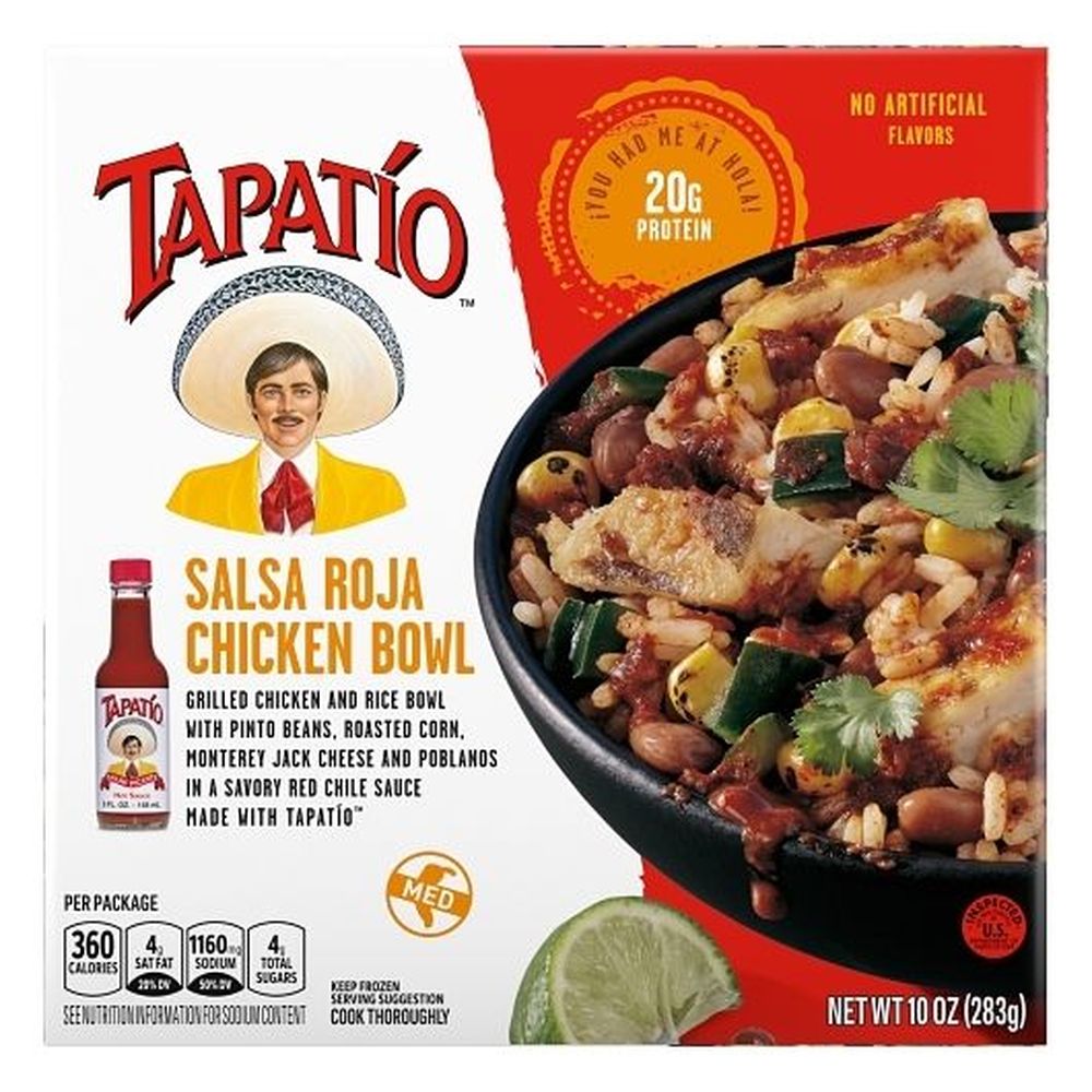 Tapatio Chicken Burrito Bowl, 10 Ounce -- 10 Per Case