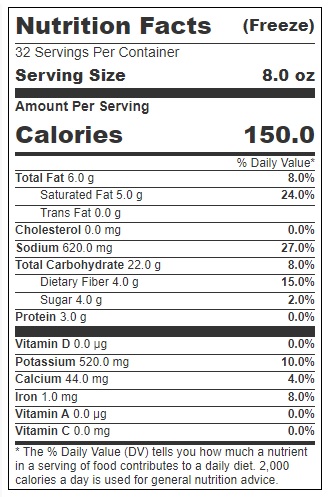 Wholesome Crave Chana Masala Cauliflower Soup, 4 Pound -- 4 Per Case