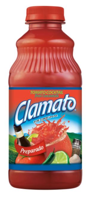 Clamato Preparado Tomato Cocktail, 32 Fluid Ounce Pet Bottle -- 12 Per Case
