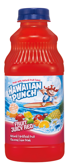 Hawaiian Punch Red Fruit Juice, 32 Ounce -- 12 Per Case