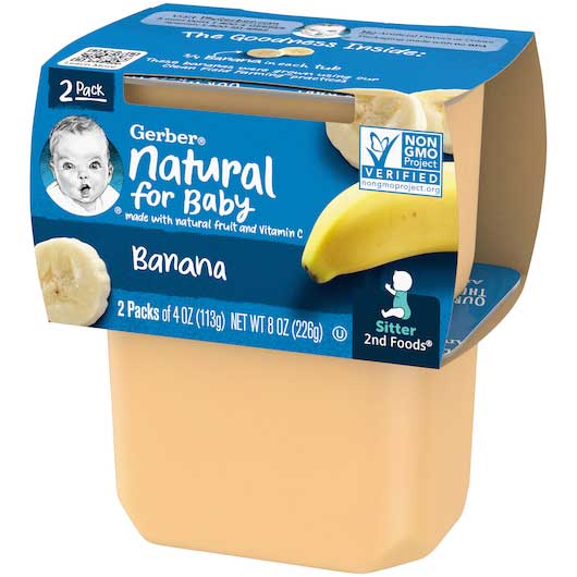Gerber baby food shelf life 2025