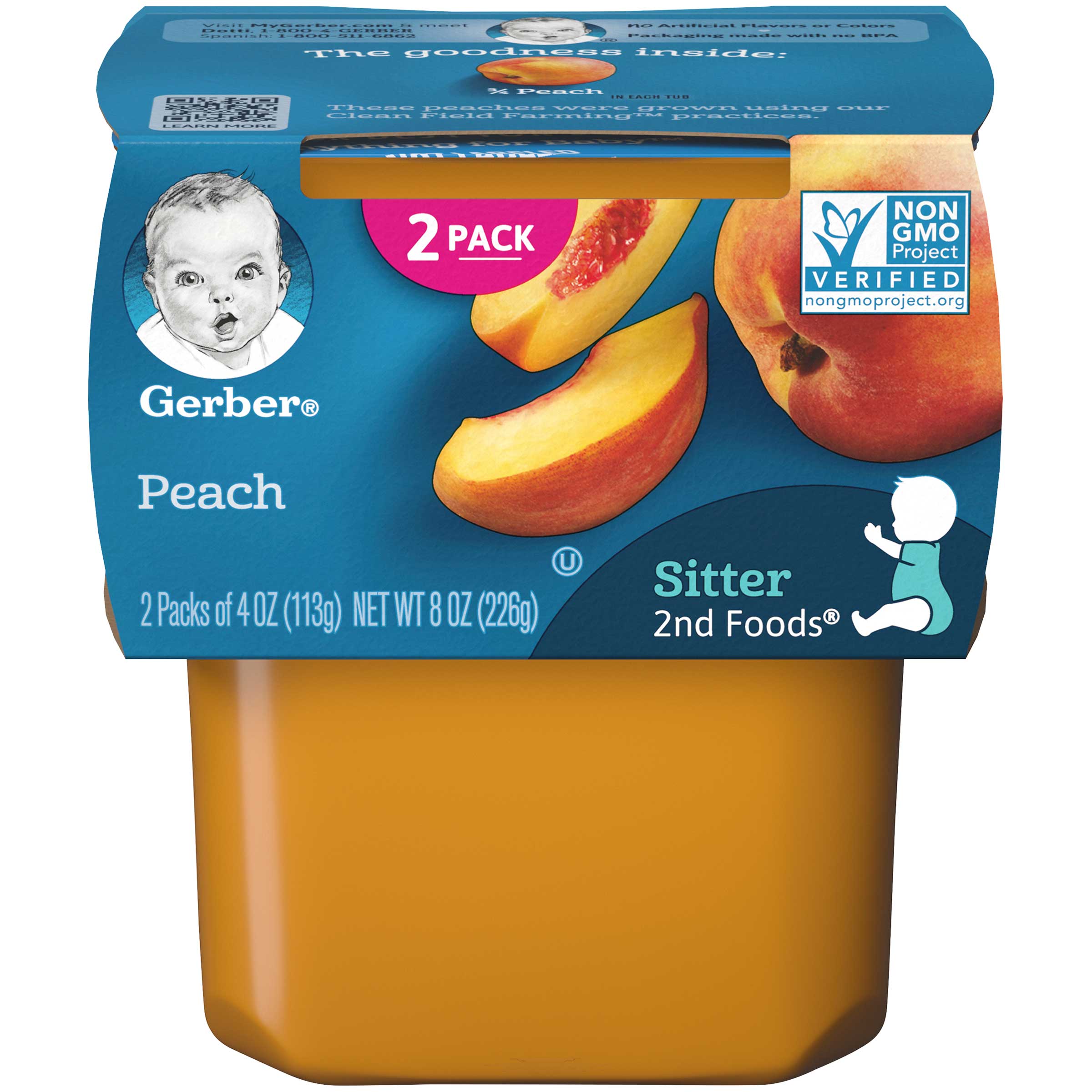 Gerber baby food case of 8 2025