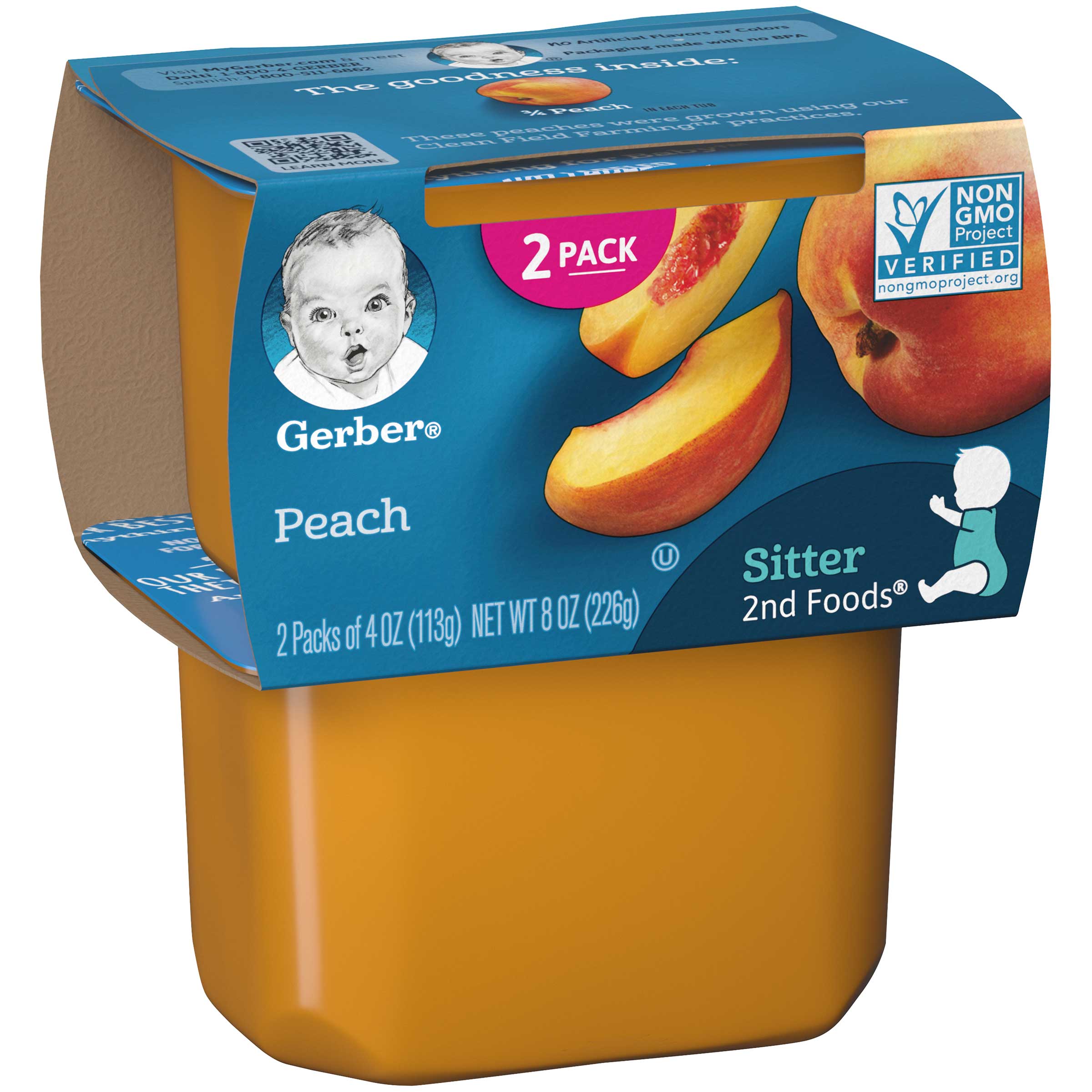 Gerber baby food outlet case of 8