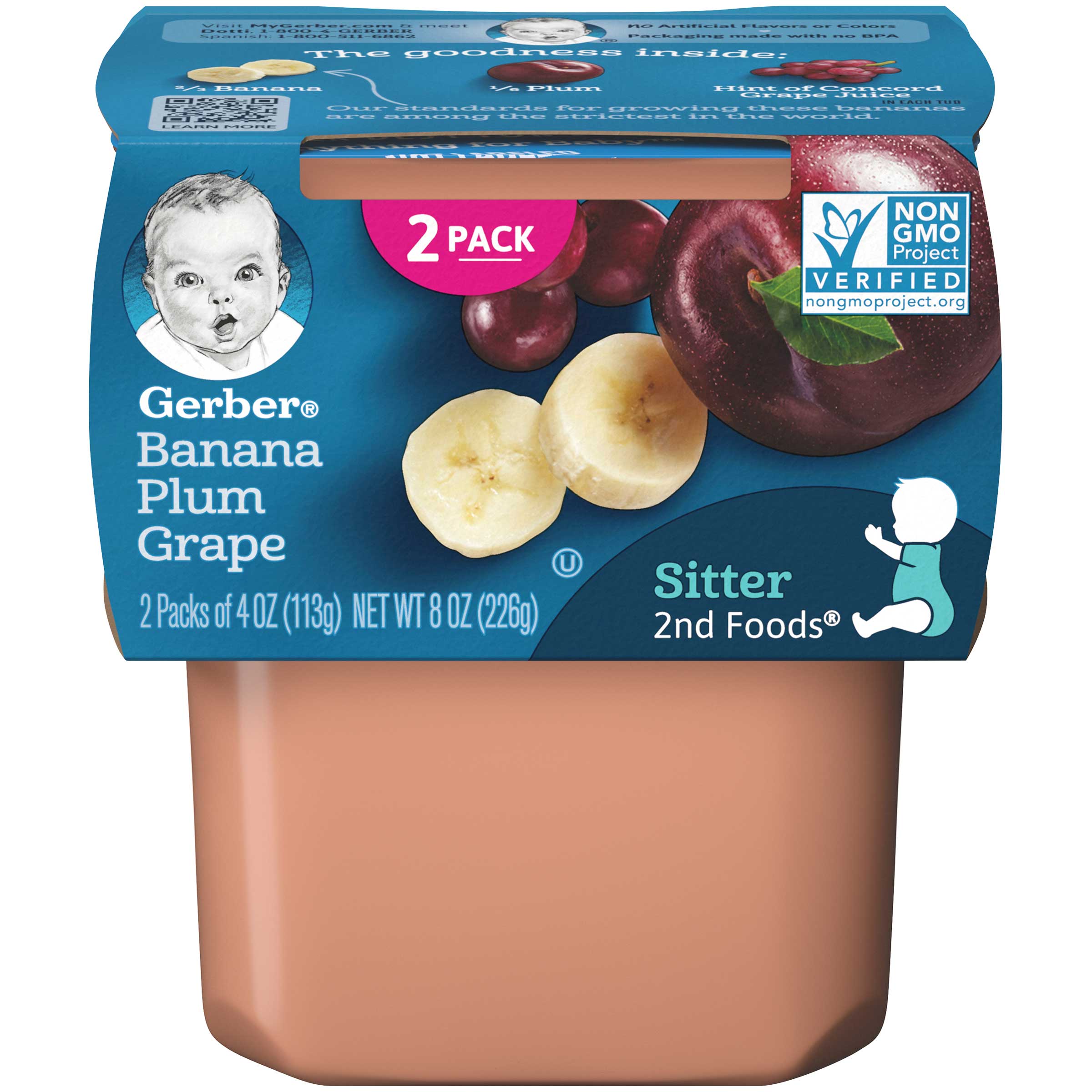 Gerber banana shop plum grape