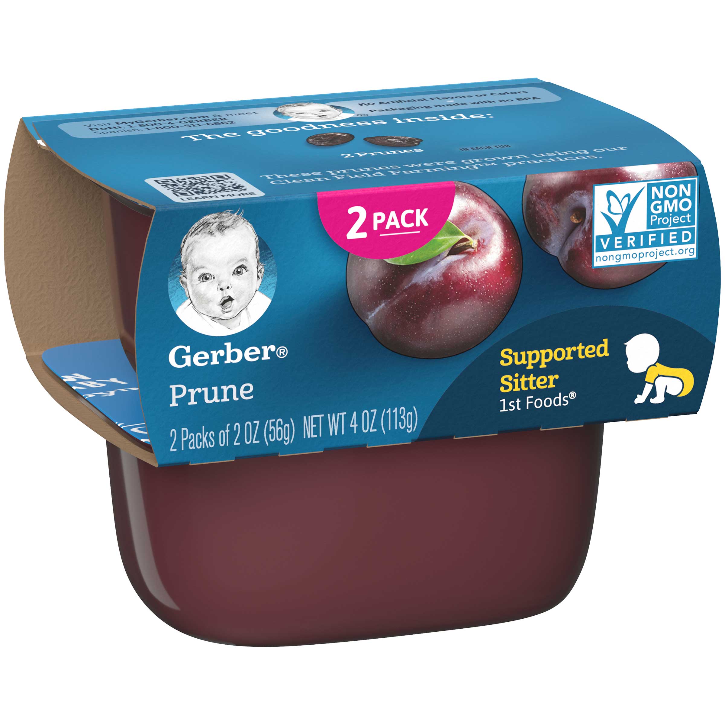 Gerber baby shop prunes