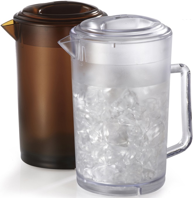 Get Enterprises San Amber Replacement Lid For Pitcher -- 12 Per Case