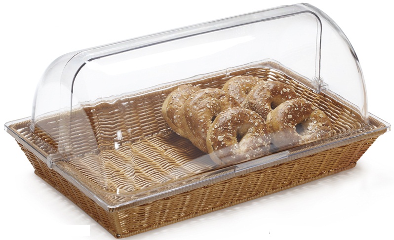 Get Enterprises Rectangular Designer Polyweave Baskets Cover Only, 21-1/4 X 13 X 7 Inch -- 2 Per Case