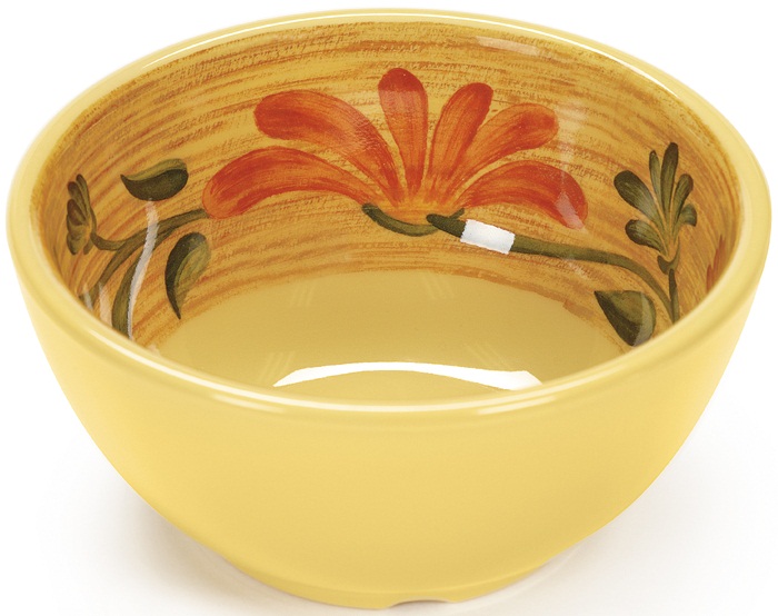 GET Enterprises Melamine Venetian Bowl, 16 Ounce -- 24 per case