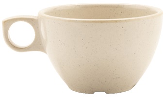 Get Enterprises Supermel Melamine Ironstone Ovide Cup, 7.5 Ounce -- 48 Per Case