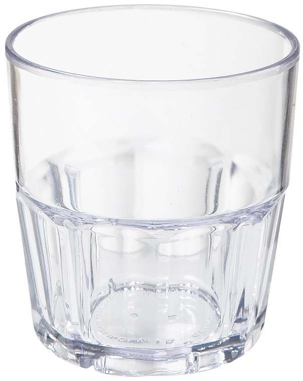 Get Enterprises Bahama San Plastic Clear Tumbler, 7 Ounce -- 72 Per Case