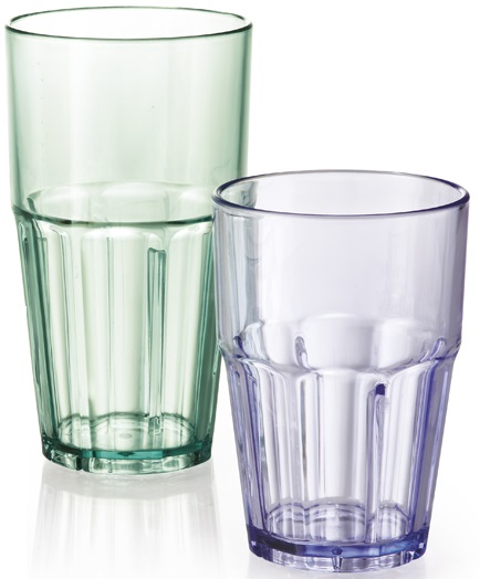Get Enterprises Bahama San Plastic Jade Tumbler, 14 Ounce -- 72 Per Case
