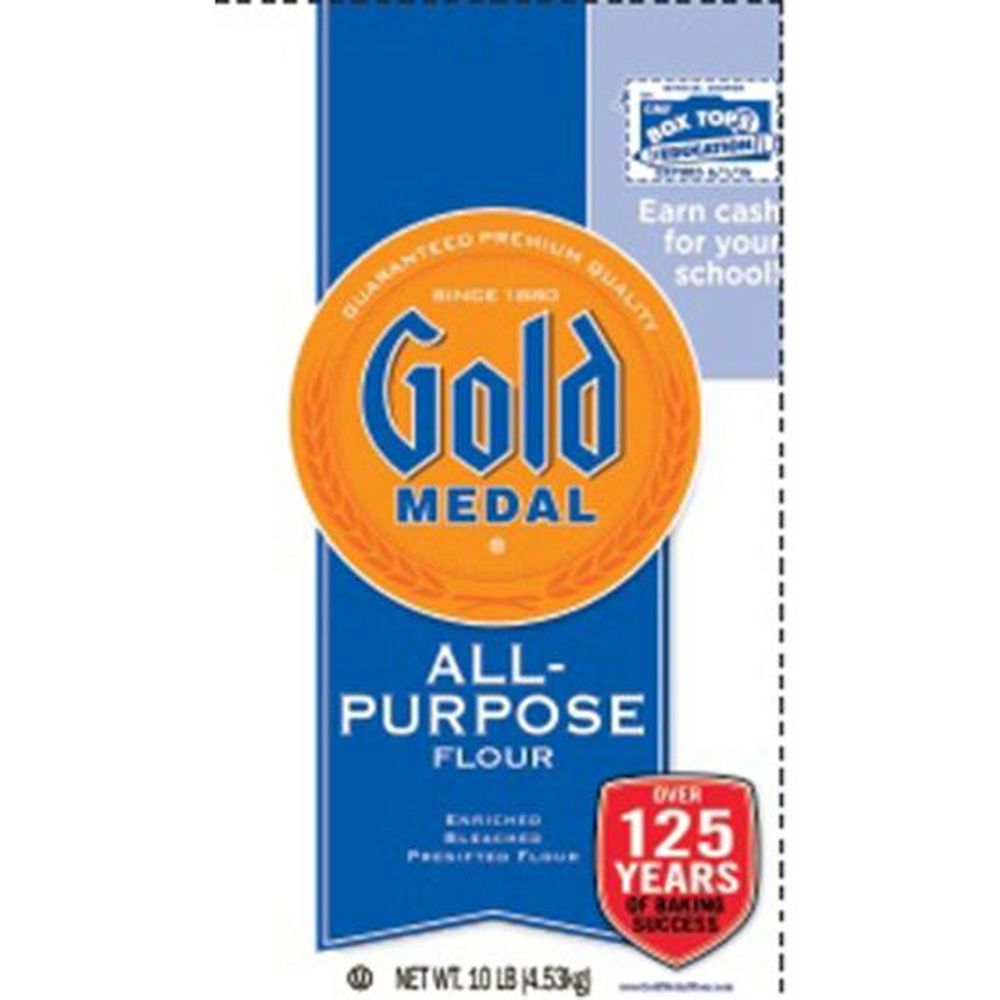 Gold Medal Enriched Bleached Pre-Sifted All Purpose Flour, 10 Pound -- 4 per case