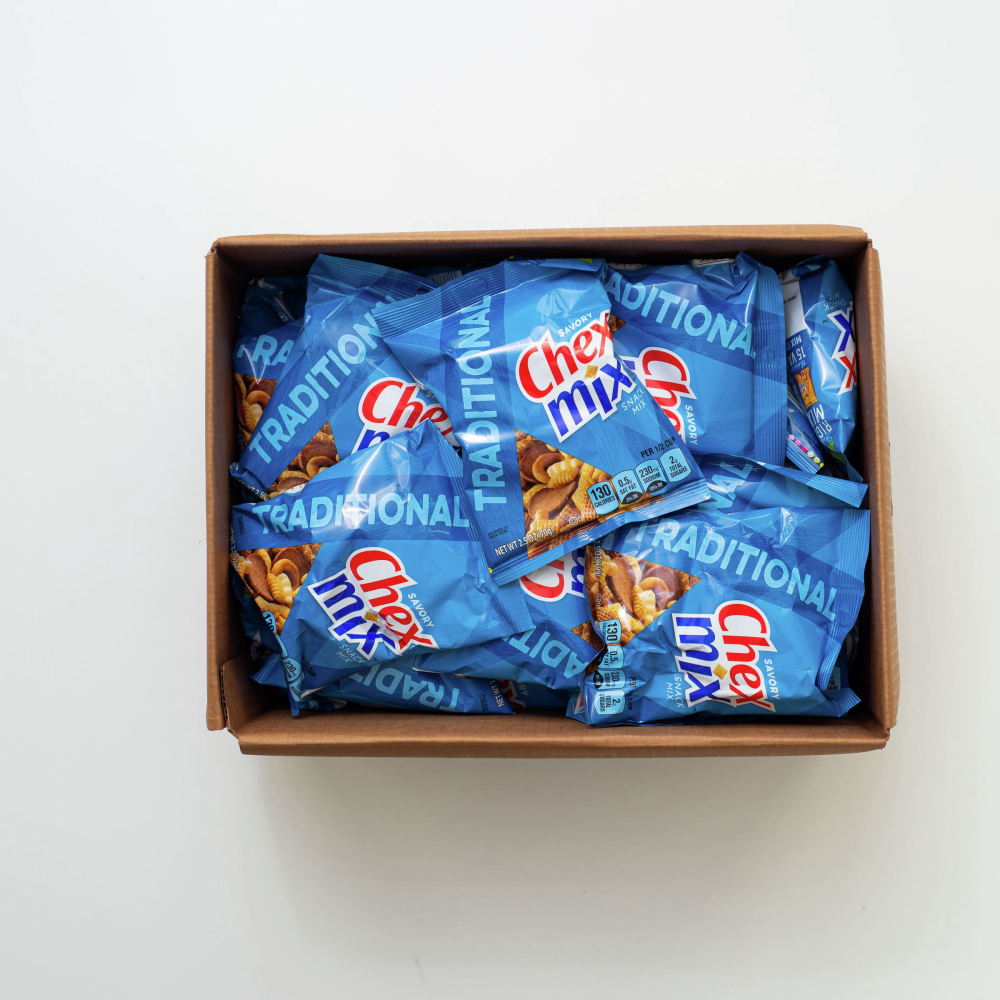 Chex Mix Traditional Snack Mix Case | FoodServiceDirect