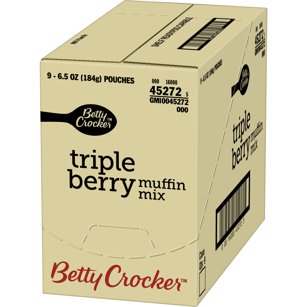 Betty Crocker Triple Berry Muffin Mix Case | FoodServiceDirect Betty Crocker Triple Berry Muffin Mix Case | FoodServiceDirect