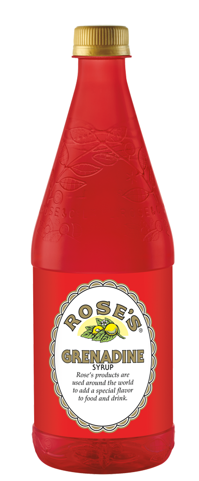 Rose's Grenadine Syrup, 25 Fluid Ounce Pet Bottle -- 12 Per Case