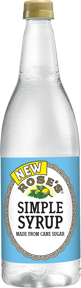 Rose's Simple Syrup, 1 Liter -- 12 Per Case