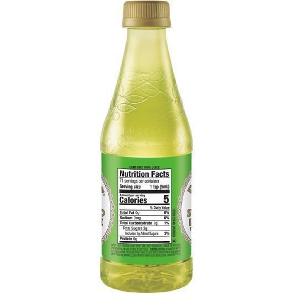 Rose's Sweetened Lime Juice, 12 Fluid Ounce -- 6 Per Case