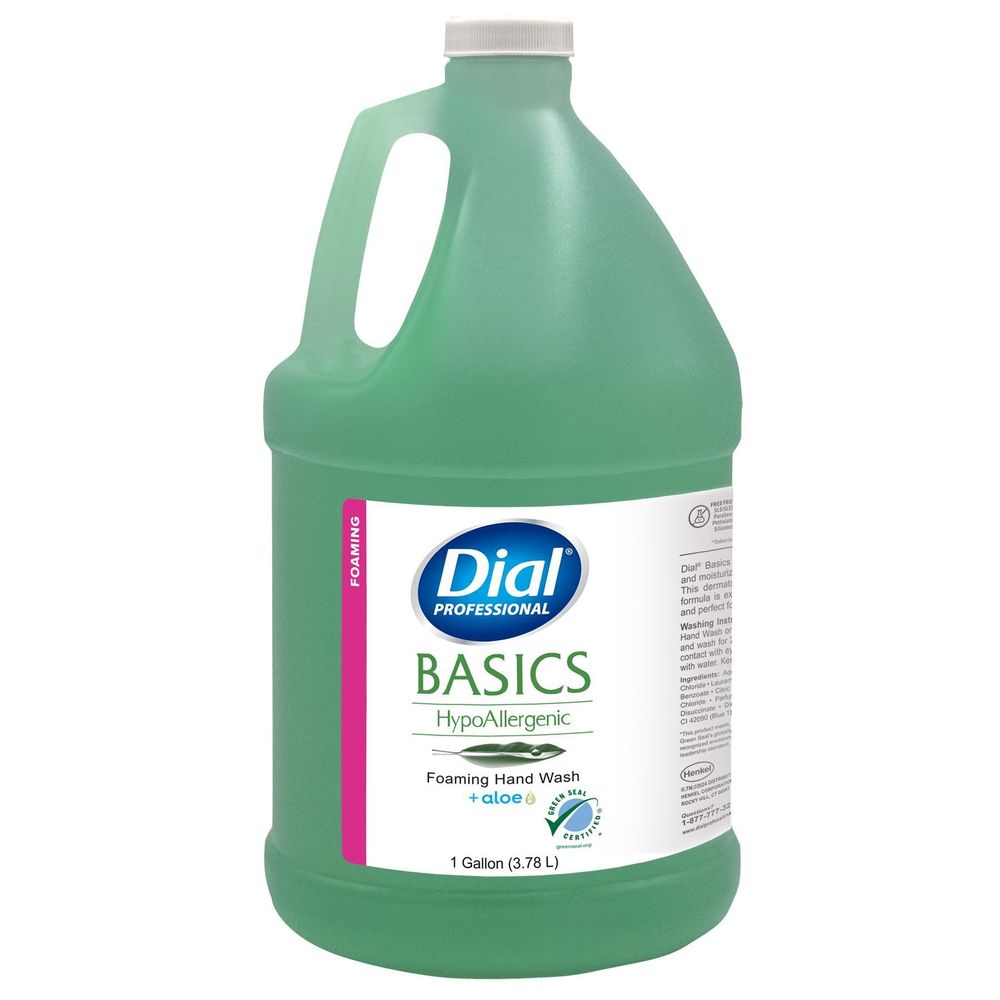 Dial Pro Basics Hypoallergenic Foaming Hand Wash, 1 Gallon -- 4 Per Case