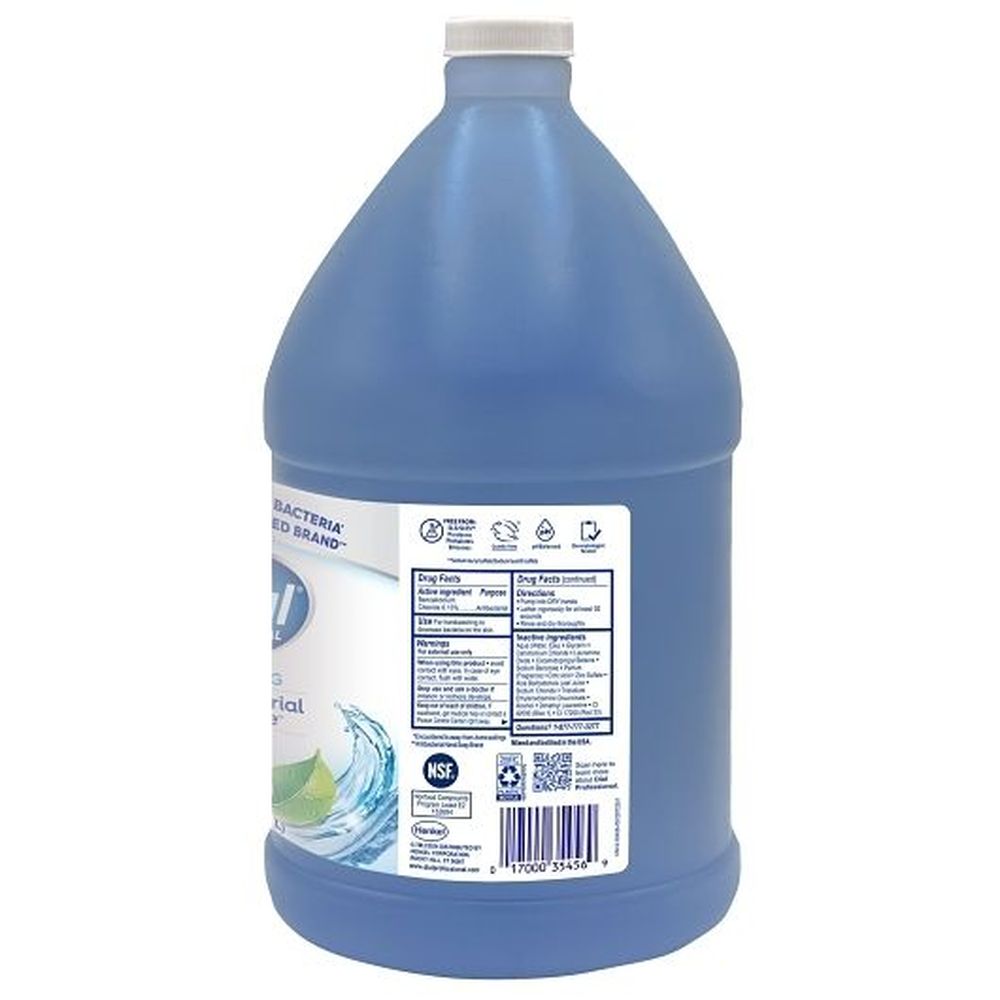Dial Professional Antibacterial Defense Spring Water Foaming Hand Wash, 128 Fluid Ounce -- 4 Per Case