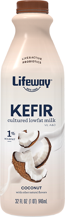 Lifeway Coconut Low Fat Kefir, 32 Ounce -- 6 Per Case