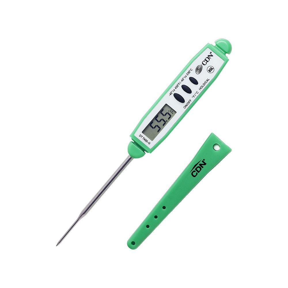 CDN Thin Tip Pocket Thermometer - Green