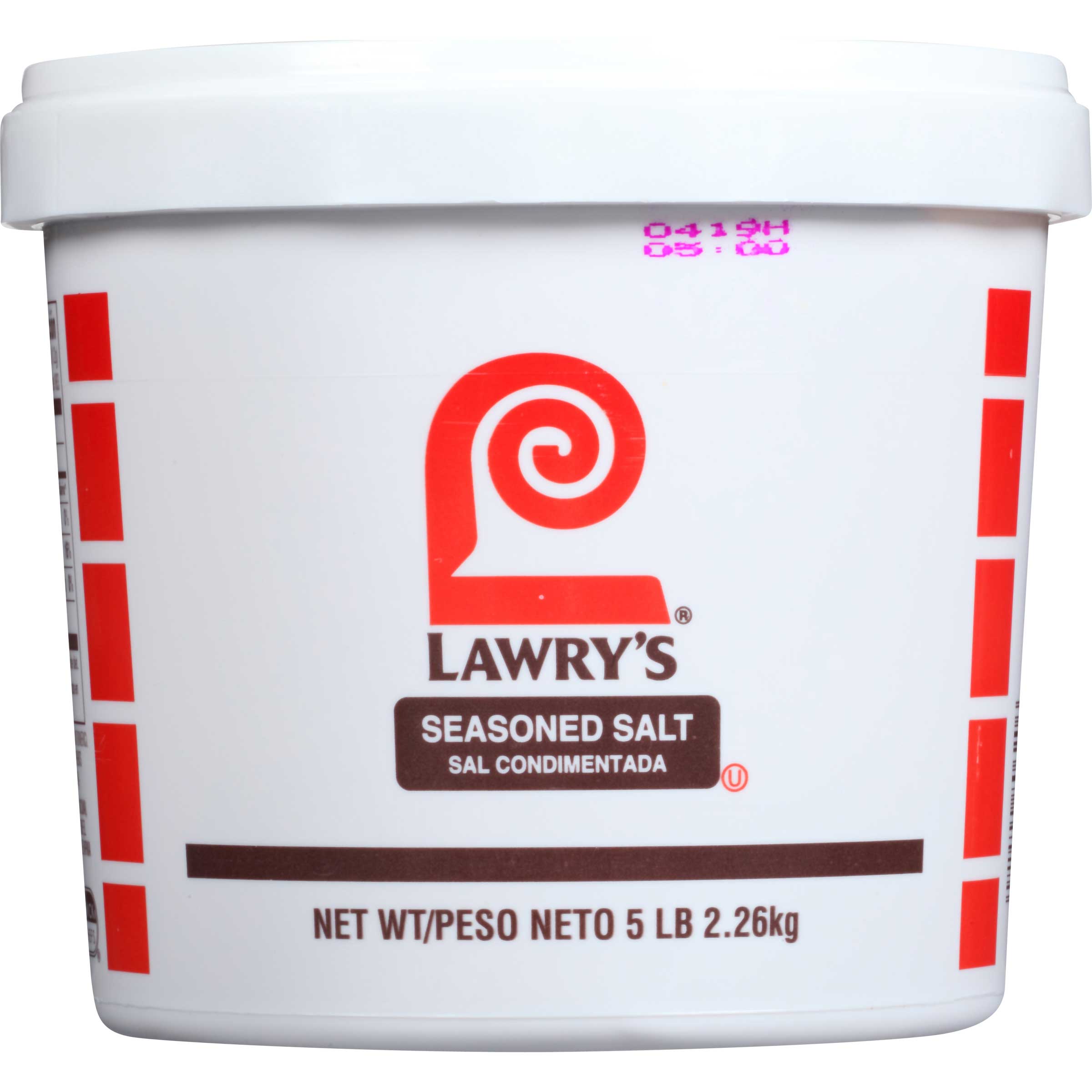 Lawry's Seasoned Salt, 5 Pound -- 4 Per Case