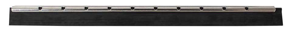 Tolco Stainless Steel Squeegee Channel With Rubber, 12 Inch